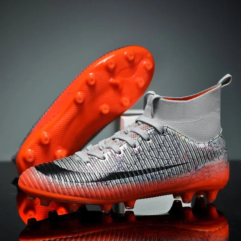 Men Original Soccer Shoes Society Sneaker Professional Ultralight Indoor Top Quality Students Training Resistant Football Shoes