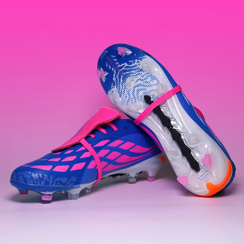 PD26 High Quality Mens Football Boots Boys Training Studded Fast Soccer Cleats Outdoor Non Slip Football Shoes for Man 35-45