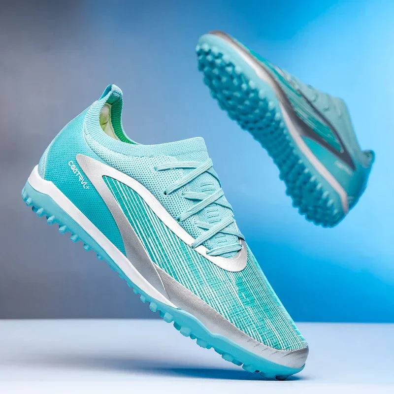 New Men Football Boots Non Slip Soccer Shoes Sport Outdoor Cleats Breathable Adult Long Spikes Training Boys Match Comfortable