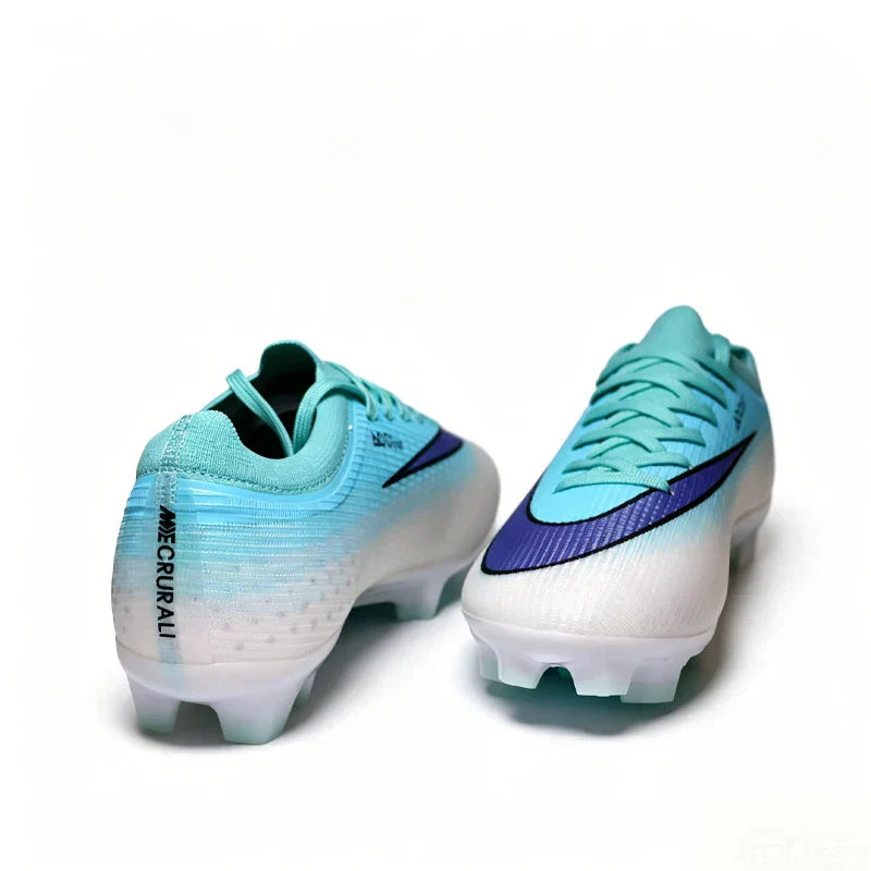 New Mens Football Boots Youth FG/TF Training Studded Fast Soccer Cleats Boys Non Slip Football Shoes Chuteira Campo 35-45