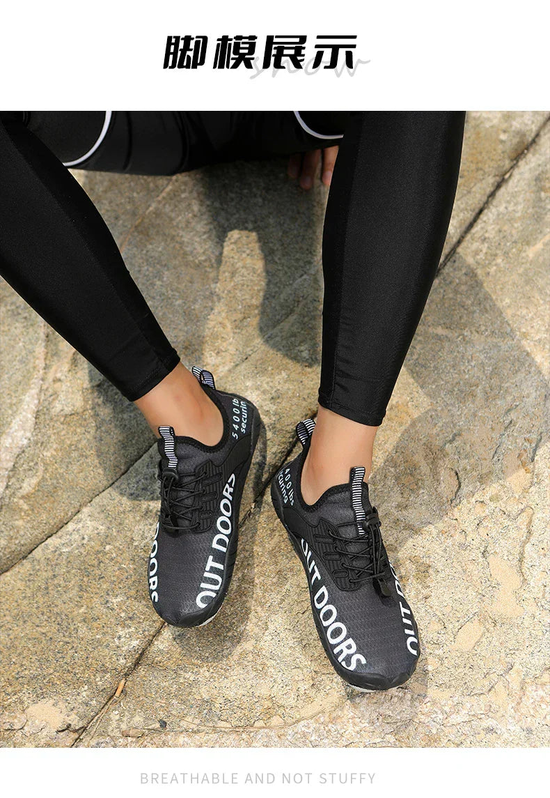 Wading Shoes Men's Women's Quick Dry Outdoor Beach Barefoot Aqua shoes Walking Shoes Boating Surfing Fishing Shoes Yoga Shoes
