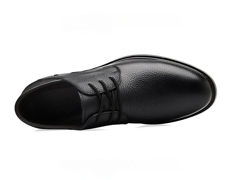 Men Formal Leather Shoes Black Pointed Toe Men Loafers Party Office Business Casual Shoes for Men Oxford Shoes Mens Dress Shoe