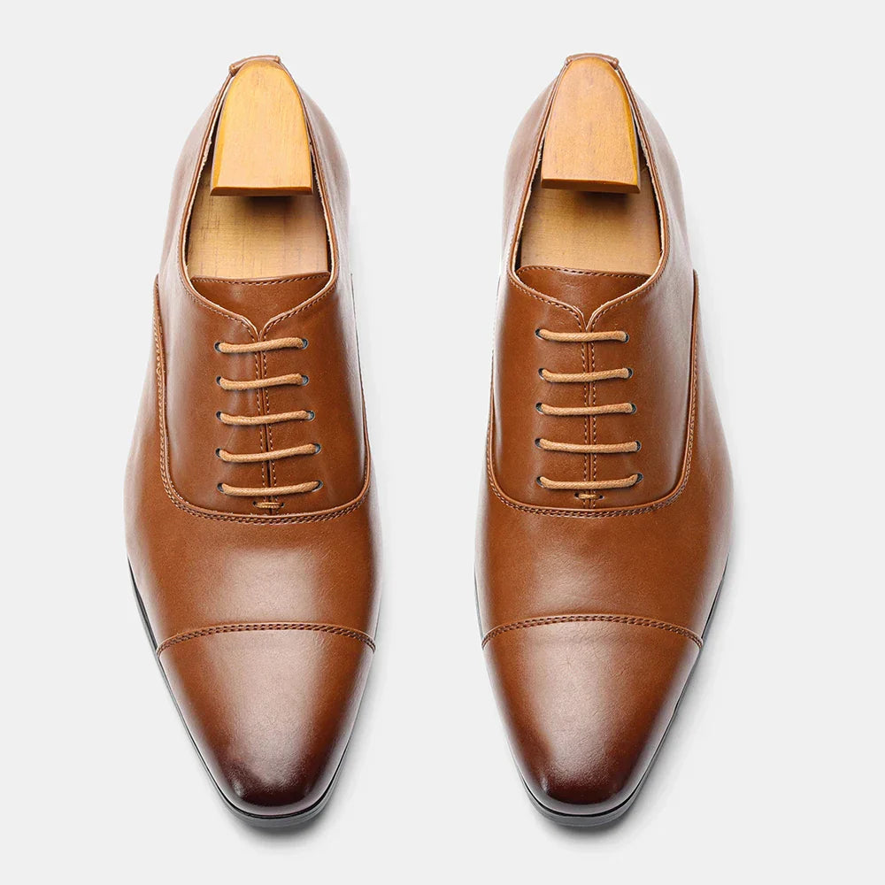 Comfortable dress shoes men, fashionable Oxford gentlemen's social men's shoe