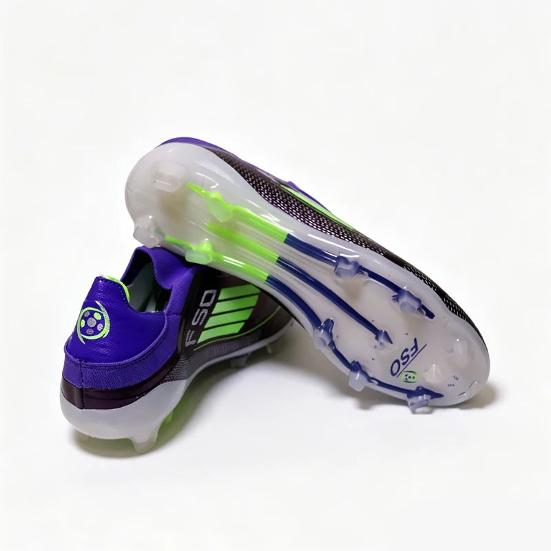 Pro Without-lace F50 Mens Soccer Shoes Boys Training Non-Slip Turf Soccer Cleats TF/FG Football Sneakers Chuteira Campo 35-45