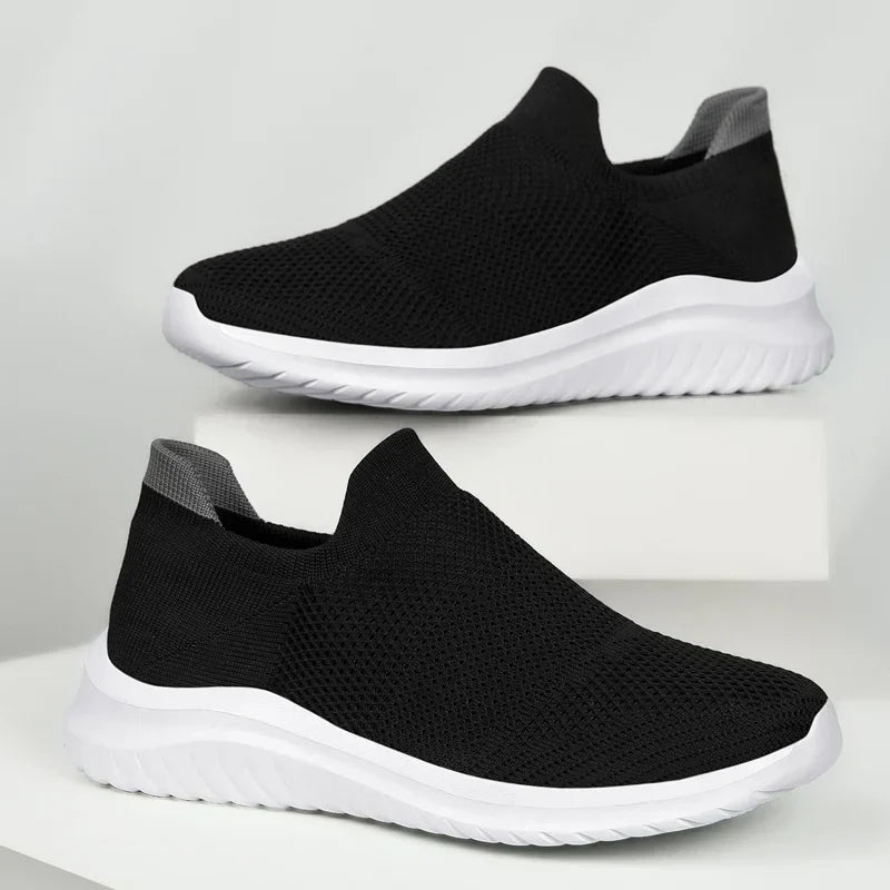 Unisex Men Women Casual Shoes Soft Sole Slip-On Sneakers Men Women Running Shoes Women Lightweight Loafers Walking Male Footwear