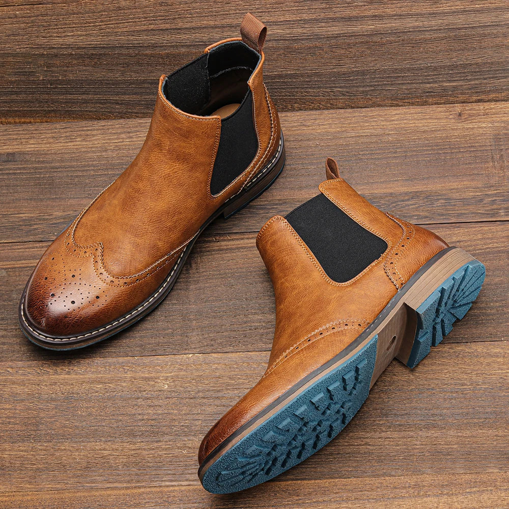 Size 8~13 Ankle Boots For Men Classical Men Boots Fashion Comfortable