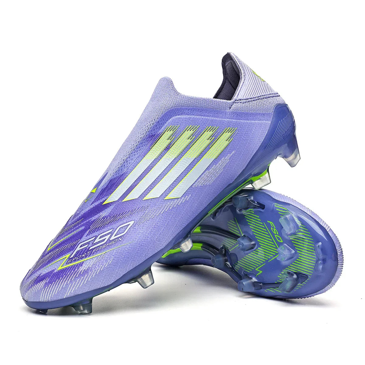 Fashionable and breathable football shoes with FG/AG studs suitable for training and competition, wear-resistant and anti slip