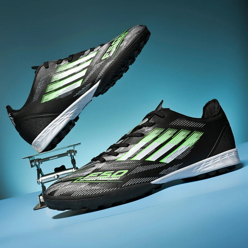 New Men Football Boots Professional Soccer Shoes Boys Sneakers Match Ankle Non-Slip TF/FG Comfortable Sports Shoes Unisex