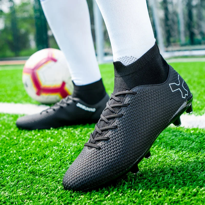 Quality Soccer Cleats for Men Soccer Shoes Society Boys Football Boots Children Football Shoes Sneakers Unisex Soccer Boots