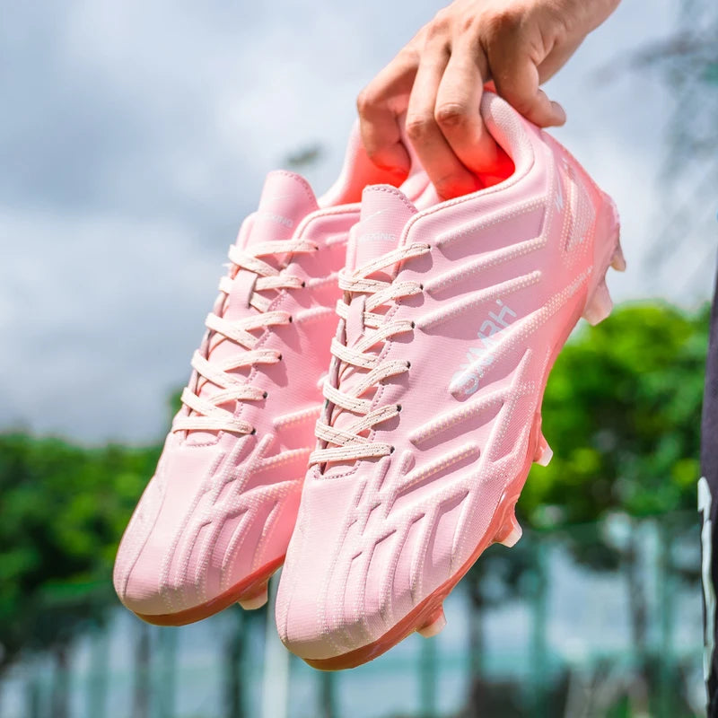 Double Star 2026 New AG Soccer Cleats Low-Top Ultralight Professional Training Outdoor Men's Football Boots Size 35-45