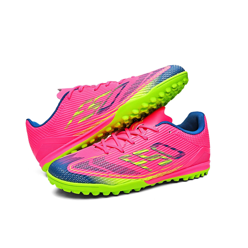 Professional men's soccer shoes TF broken nails provide super grip and anti slip, suitable for all seasons