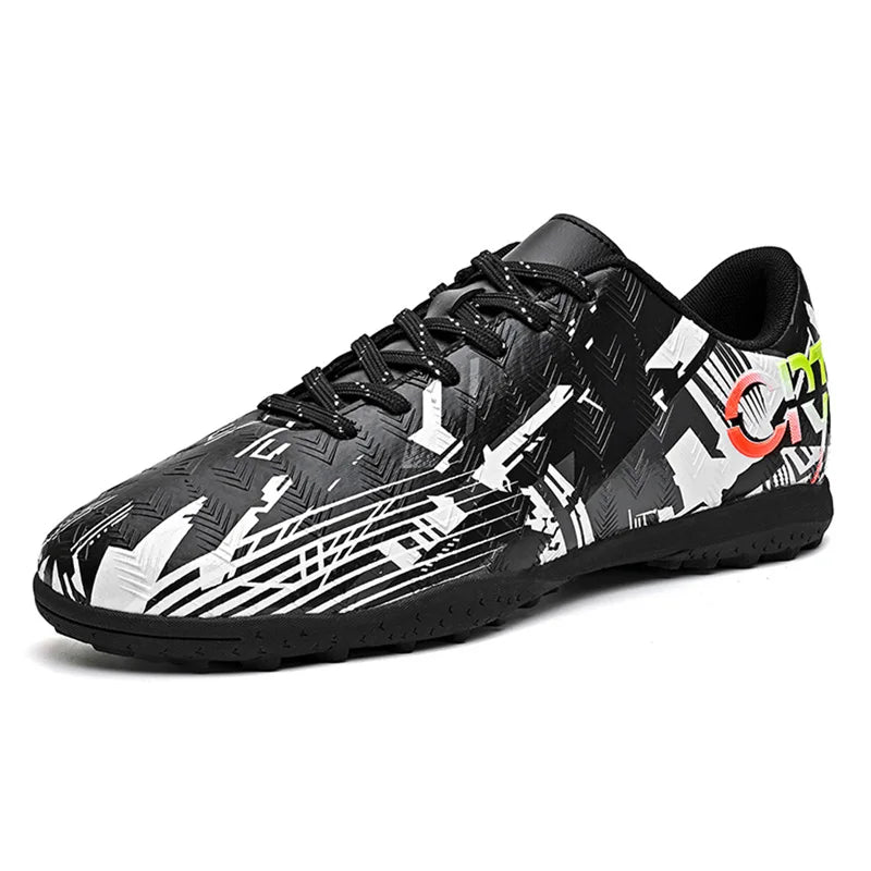 Men's Football Shoe Association Quick Five Up Football Nail Anti Slip Professional Ultra Light Training Football Boot Turf