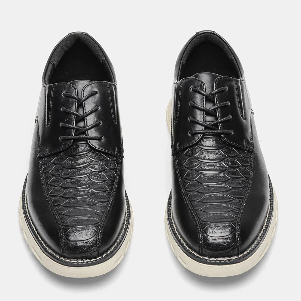 Fashion Brogue Men's Shoes Comfortable 2025 Brand Casual Shoes Men