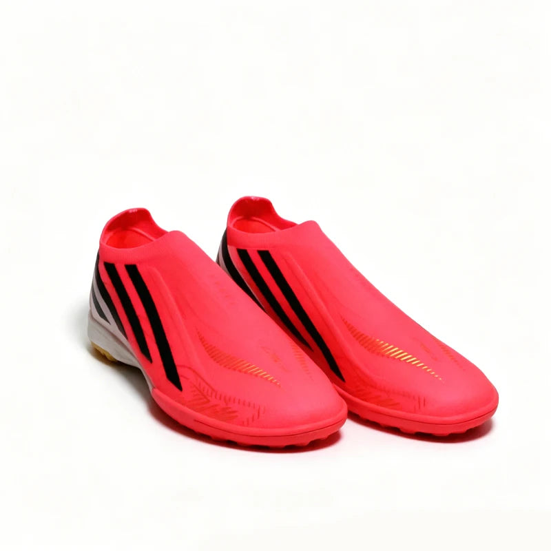 T422 Without-lace Mens Football Boots FG/TF Professional Training Studded Fast Soccer Cleats Non Slip Football Shoes Boys F50