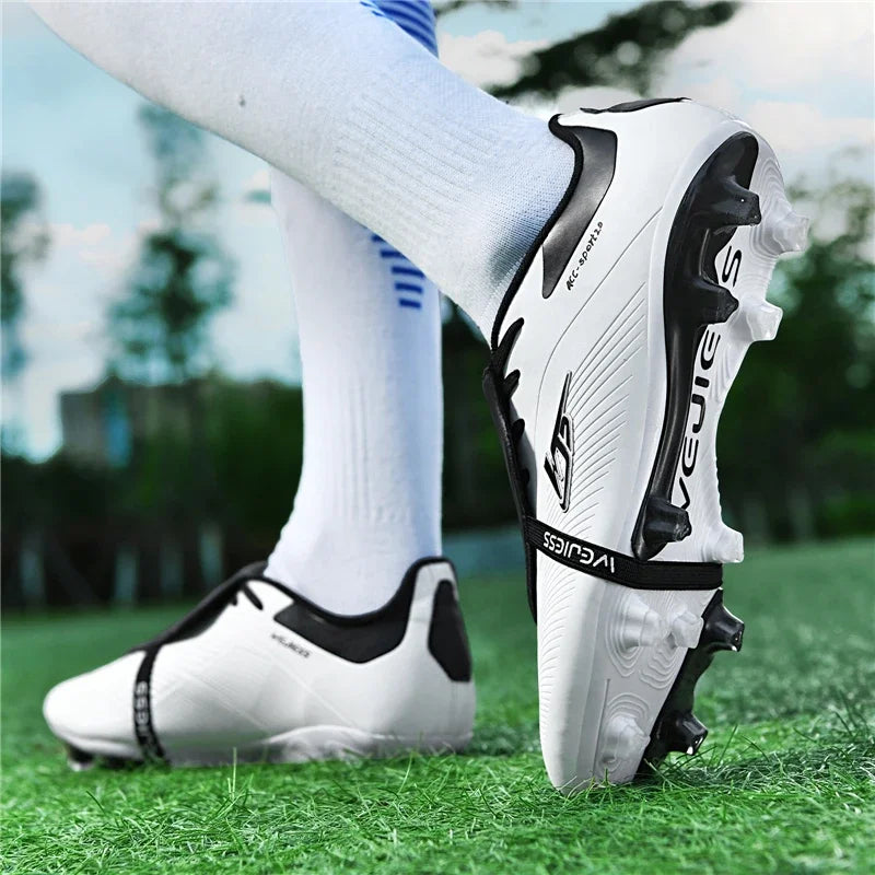 Men Football Shoes Society Professional TF/FG Non Slip Soccer Shoes Casual Sneaker Comfortable Students Training Football Boots