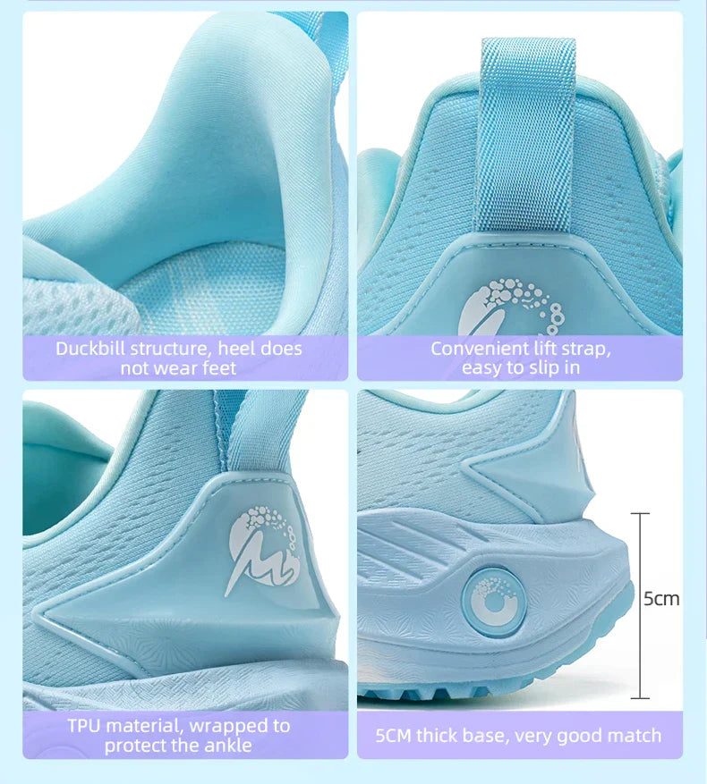 New Men Running Sport Shoes  Racing Breathable Cushioning Non-Slip Sneaker Outdoor Walking Cushioning  Sneakers
