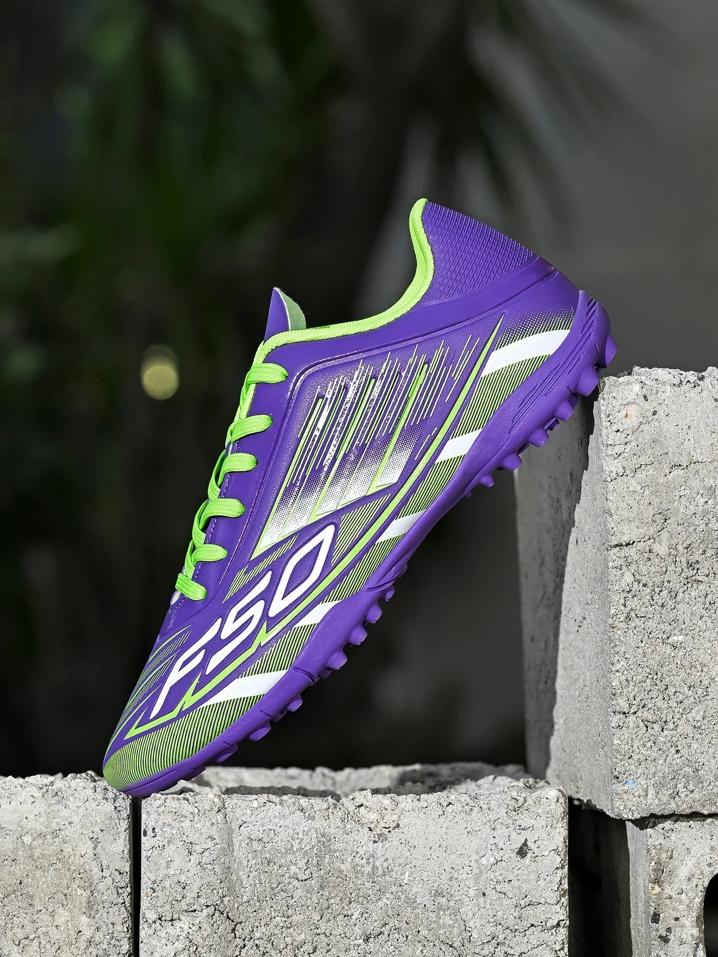 TF Soccer Cleats Children Kids Boys Girls PU Fabric Upper Rubber Sole Non-slip Wear-resistant Training Shoes