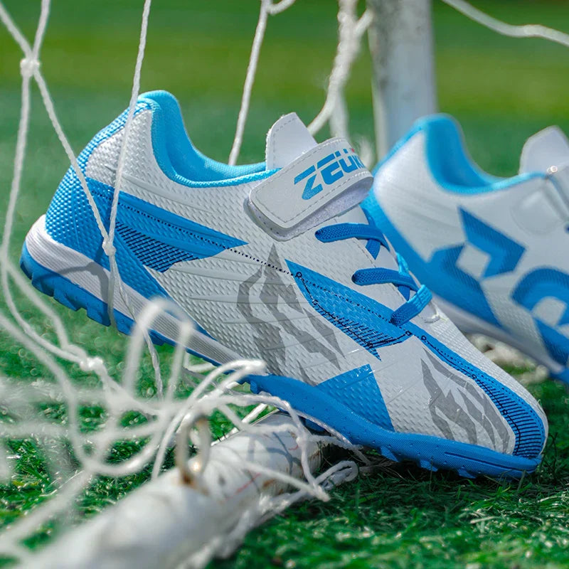 Kids Soccer Cleats Unisex Child Turf Soccer Shoes Indoor Youth Football Boots Artificial Ground Trainning Futsal Sneaker Outdoor