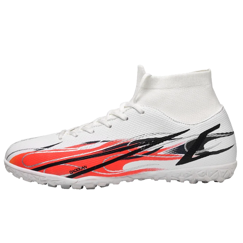 2026 New Men's And Women's Long Nail Football Shoes Flat Heel Sport Shoes Anti-slip Wear-resistant Youth Soccer Shoes