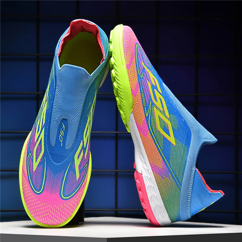 T29 Pro Mens Soccer Shoes Outdoor TF/FG Training Football Sneakers Non-slip Youth Turf Soccer Cleats Chuteira Campo 35-45