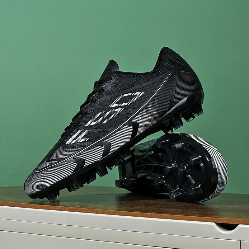 New Men Football Boots Sports Shoes Breathable Non-Slip High-quality Soccer Shoes Outdoor Match Futsal High Ankle Ultralight