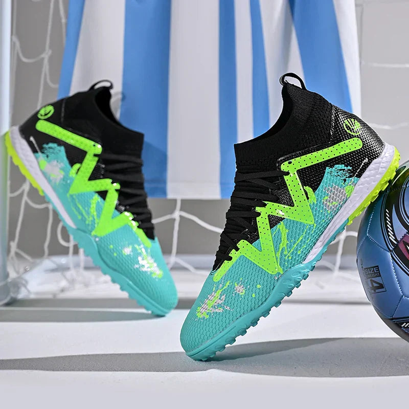 Men New TF Football Boots Society Professional Comfortable Top Quality Male Soccer Shoes Adult Casual Ultralight Football Shoes