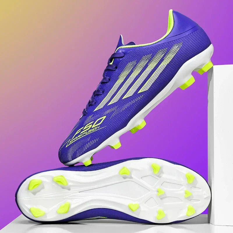 New Men Football Boots Match Ankle Non-Slip TF/FG Professional Soccer Shoes Boys Sneakers Comfortable Sports Shoes Unisex