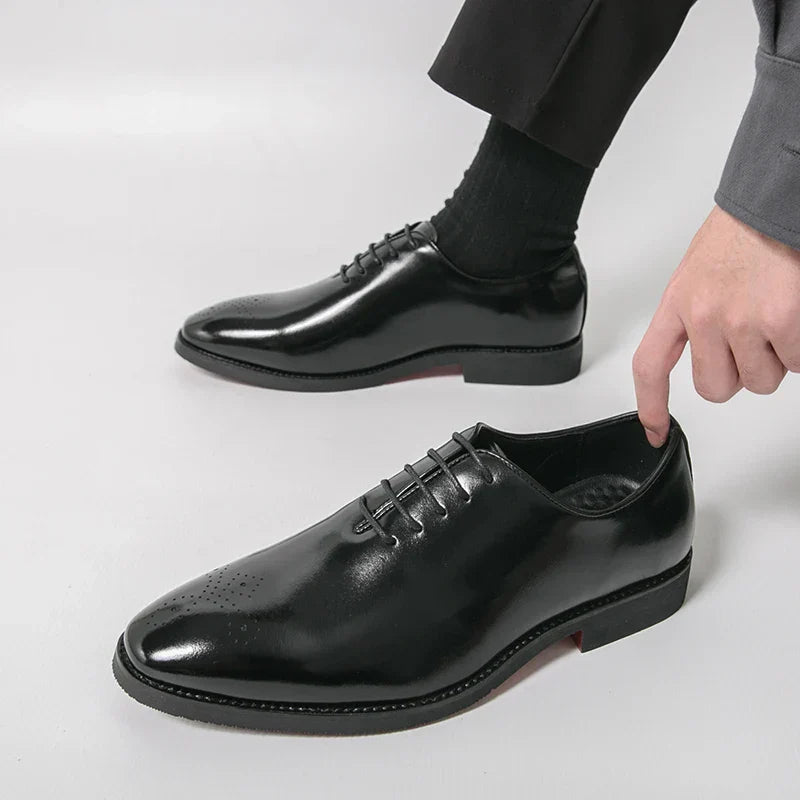 Men's Dress Shoes Trend Wedding Social Casual Leather Men Office Casual Business Shoes High Quality Formal Oxford Shoes Male