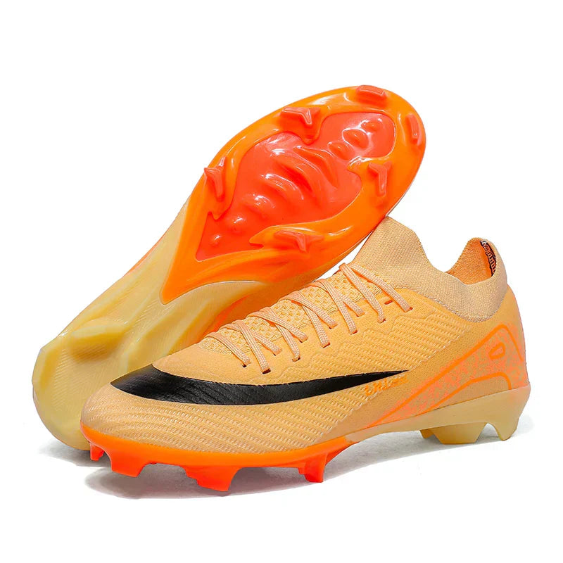 New Men's Soccer Shoes Cleats Sneakers Non-Slip Wholesale Football Boots Training FG Top Quality Drop Shipping Unisex Adult