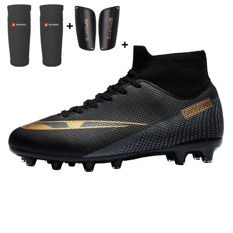 Size 35-45 Soccer Shoes AG/TF Football Boots Kids Boy Girl Ultralight Soccer Cleats Sneakers  botas de futbol