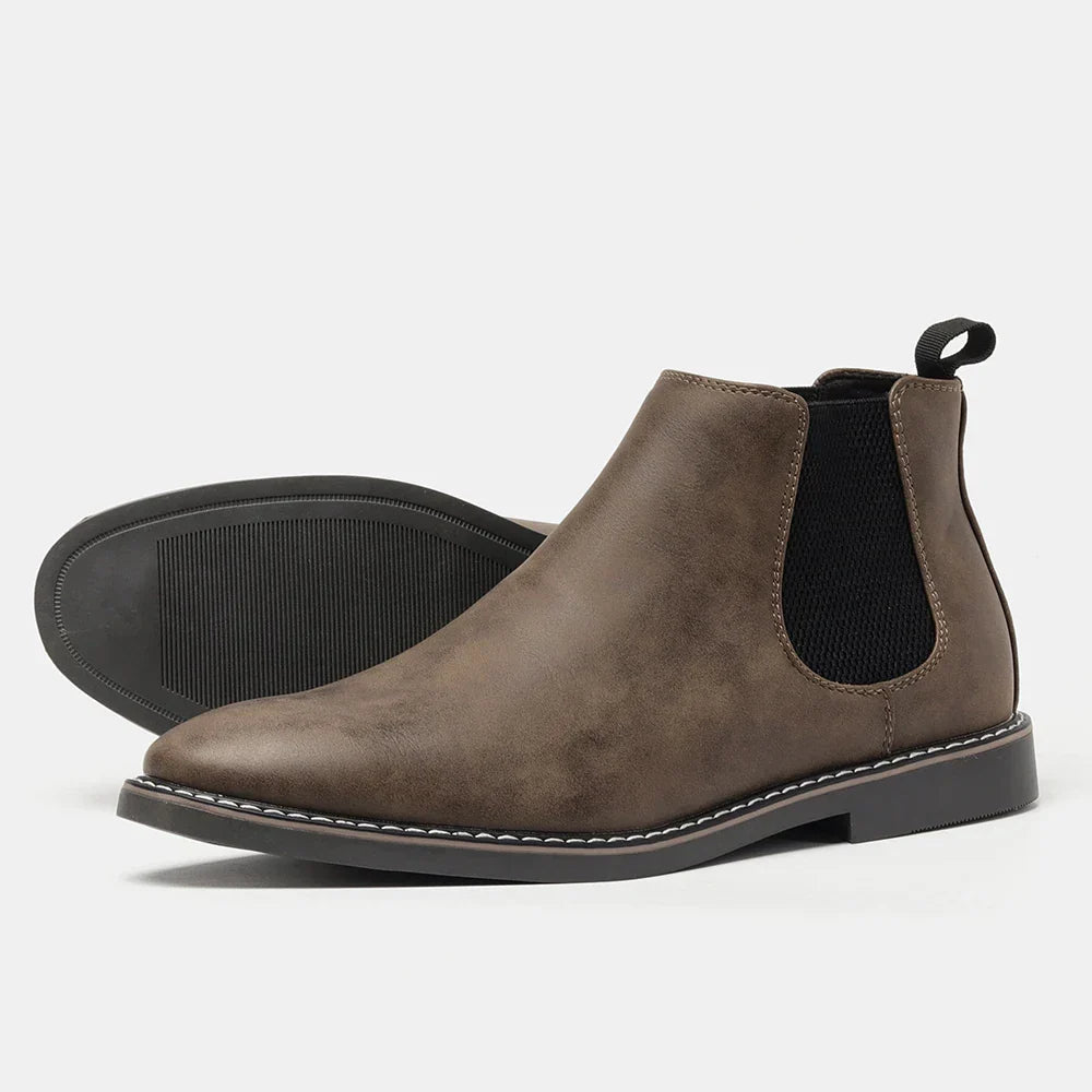 40~46 Men Chelsea Boots Brand Retro Comfortable Fashion Men Boots