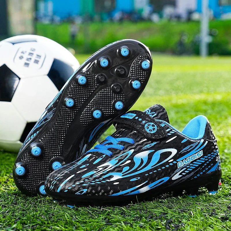 Kids Professional Soccer Shoes Indoor Men Football Field Boots Original Football Shoes TF/AG Society Cleats Grass Training Fast