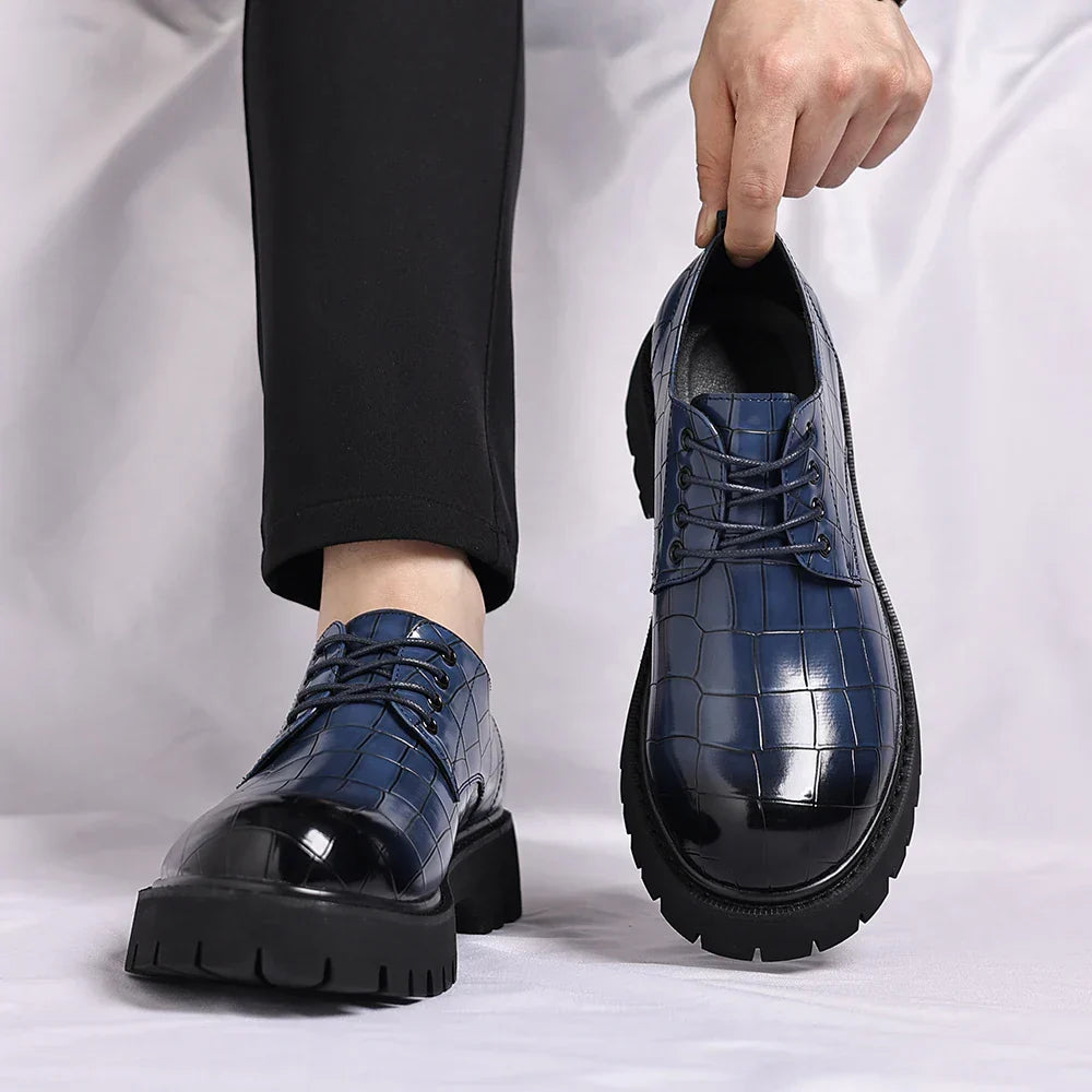 High Quality Oxford Leather Shoes Luxury Brand Leather Dress Shoe Breathable Solid Formal Casual Shoes Handmade Designer Shoes