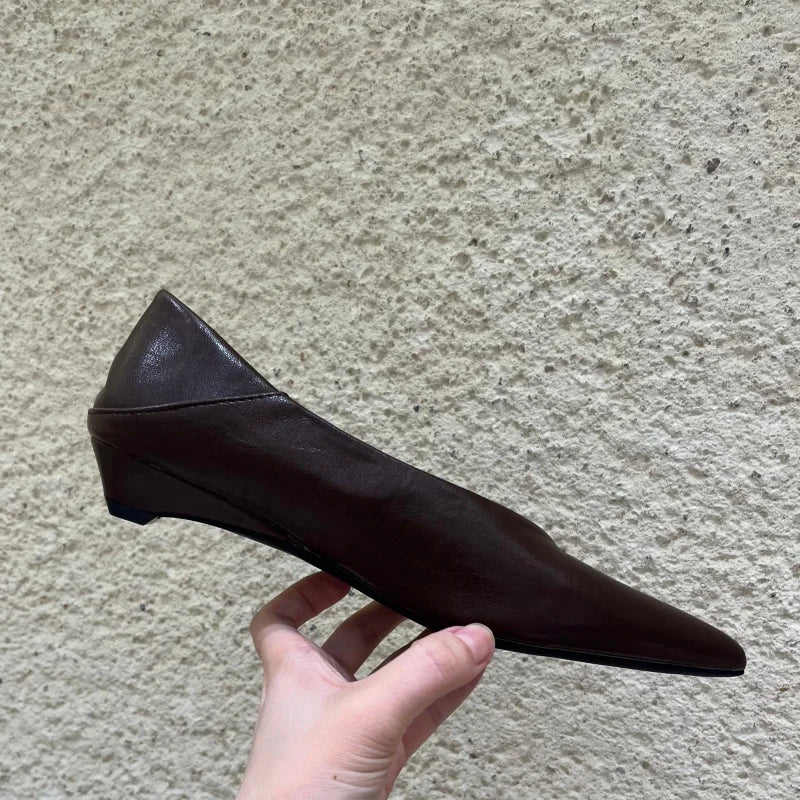 Bailamos 2026 New Brand Women Pumps Ladies Elegant Thin High Heel Single Shoes Fashion Pointed Toe Shallow Slip On Boat Shoes