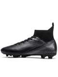 Breathable AG FG football shoes PU Fabric Mesh Upper TPU Wear-resistant Sole Non-slip Design For Kids Youth Daily Play