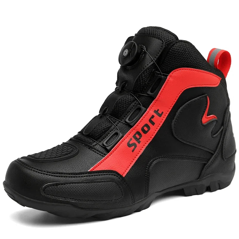 Motorcycle cycling boots four seasons new men's casual high-top safety protection shoes cross country boots outdoor riding boots