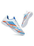 Men Women Kids TF Turf Soccer Cleats Training Wear Non-Slip Wear-Resistant PU Fabric Rubber Sole