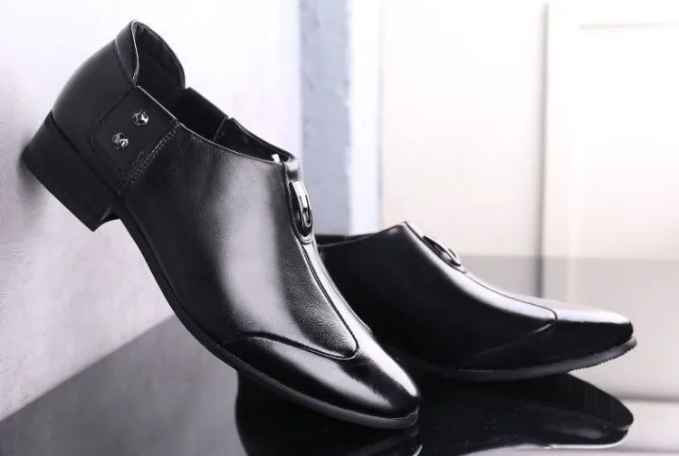 New Arrival Summer Business Casual Mens Shoes Breathable Soft Sole Slip on Loafers Premium Work Office Footwear