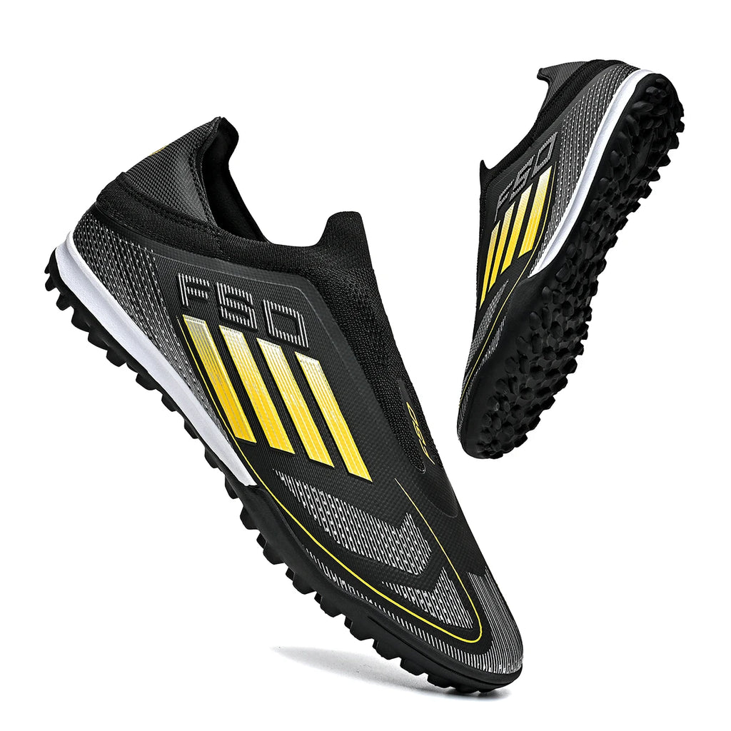 New Men Soccer Shoes Training Boys Sport Football Boots Non Slip Match Breathable Adult Long Spikes Cleats Outdoor Comfortable