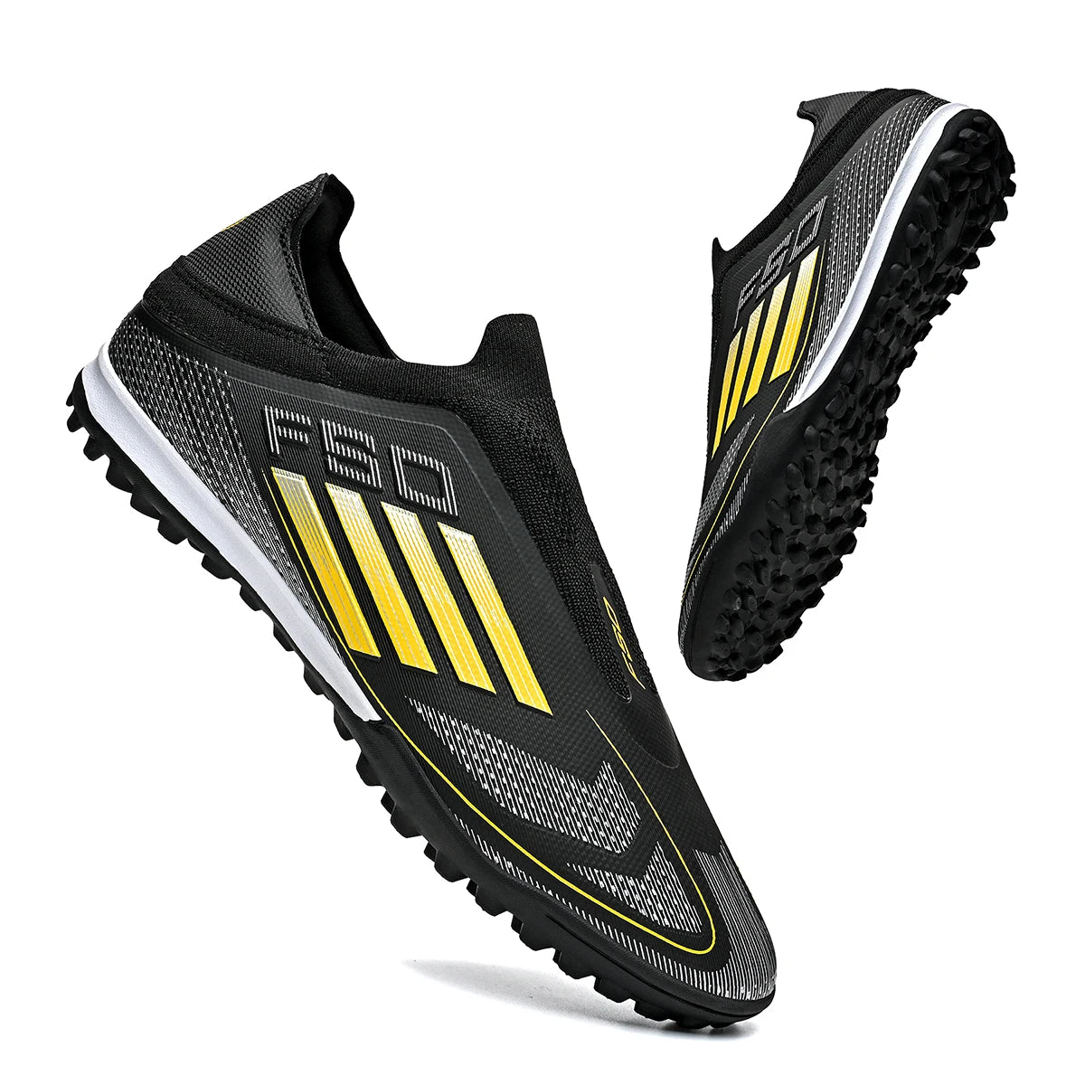New Men Soccer Shoes Training Boys Sport Football Boots Non Slip Match Breathable Adult Long Spikes Cleats Outdoor Comfortable