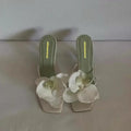 Women's Slippers Casual Fashionable High Quality Shoes for Women Shallow Women Sandals Elegant Flowers Design Women's Slippers