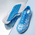 Low Top Men TF Turf Soccer Cleats, Ultra Light Breathable Comfort Shoes for Outdoor Football Match