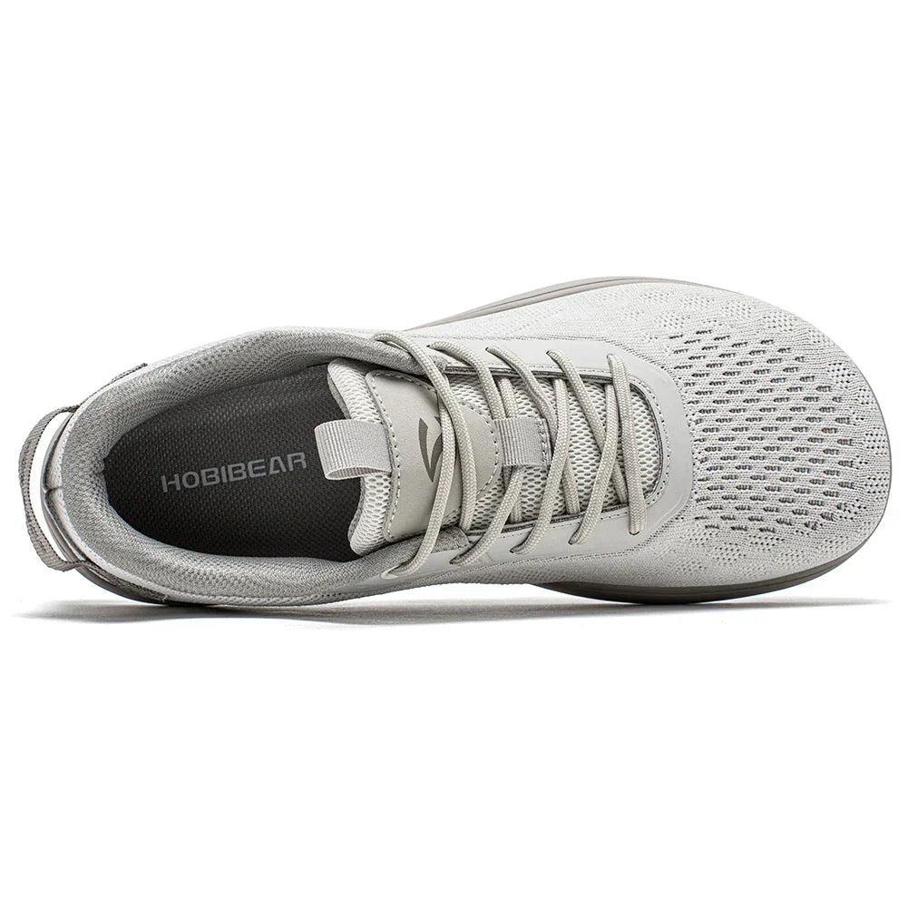 Knit Barefoot Shoes Unisex Zero Drop Wide Toe Sneaker Minimalist Breathable Causal Walking Shoes