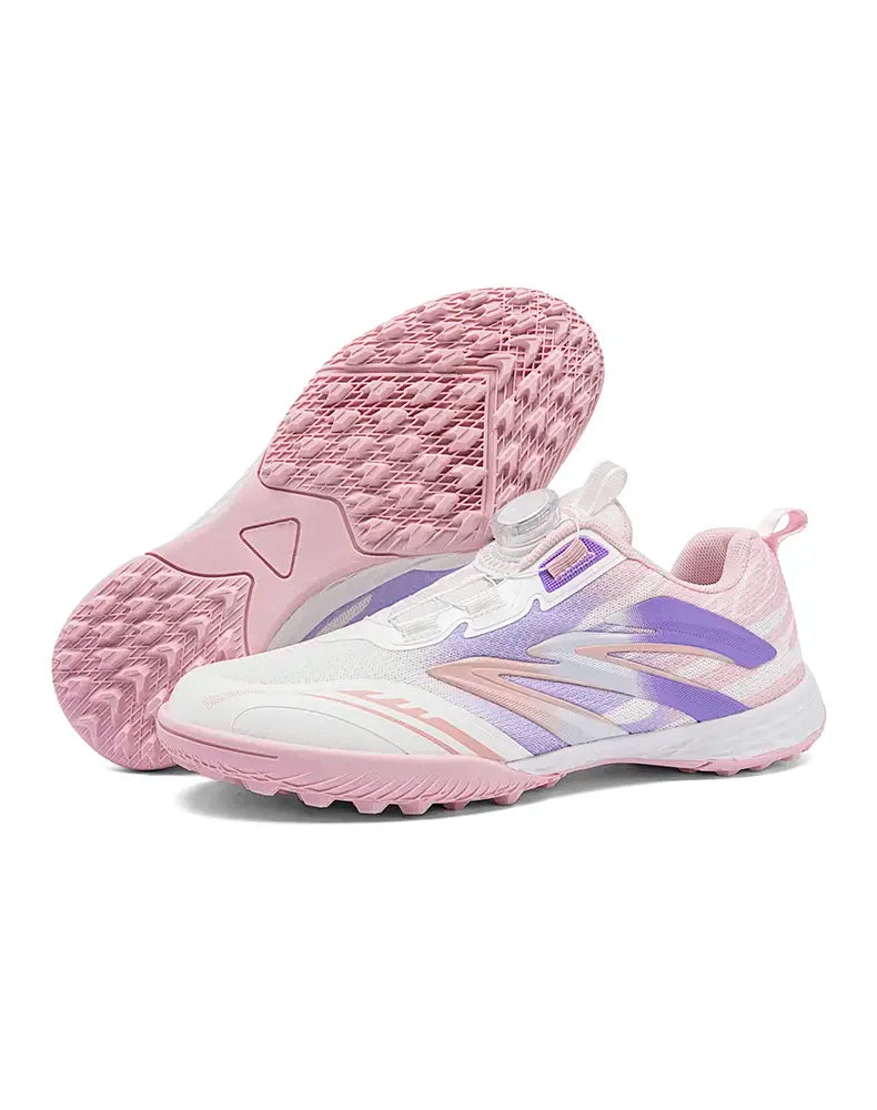 Indoor Futsal Soccer Shoes Flat Non Slip Sole Soft Elastic Upper Wearproof Comfortable Breathable Design Daily Training Casual