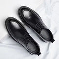 2024 New Men's Height Increasing Soft Leather Breathable Casual Business Elevator Shoes