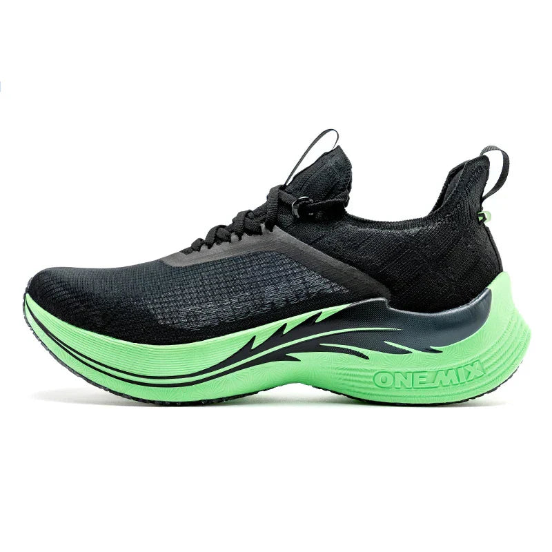 Original Carbon Fiber Running Racing Shoes Professional Marathon Ultra-light Rebound Damping Trail Sport Road Sneakers