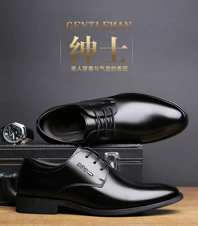 Men's New Business Leather Shoes Soft Soled Work Footwear Outdoor Non Slip Formal Shoes Fashion Casual Male Shoes Zapatos Homme