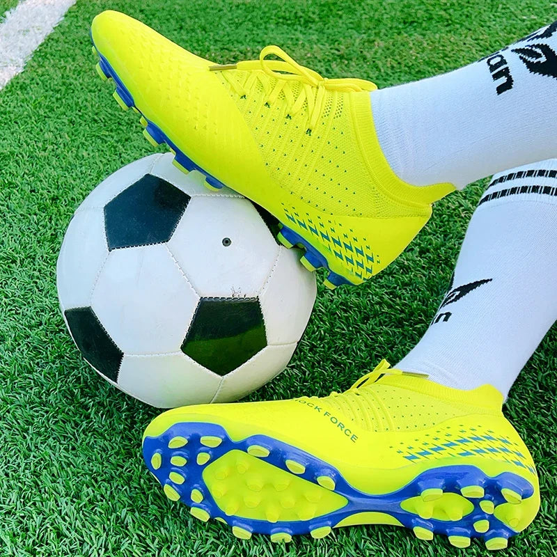 Men Soccer Shoes Outdoor Grass Cleats Sneakers Soccer Shoes FG Unisex Original Match Sport Training Professional Comfortable