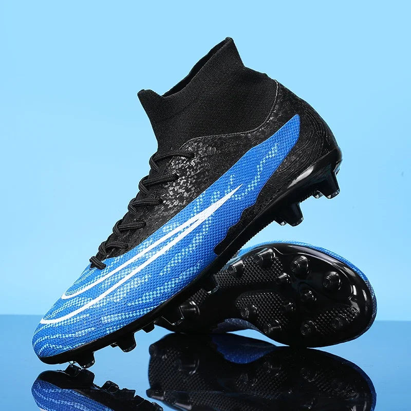 Men Soccer Shoes Studded TF/FG Field Society Students Training Cleats Football Shoes Boy Sports Sneaker Resistant Football Boots
