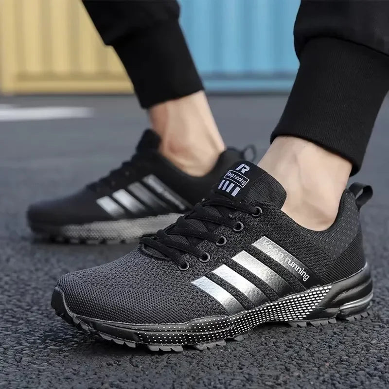 Men's Explosive Street Eye Catching Design Board Shoes with Unique Color Matching Breathable Comfortable Anti Slip Walking Shoes